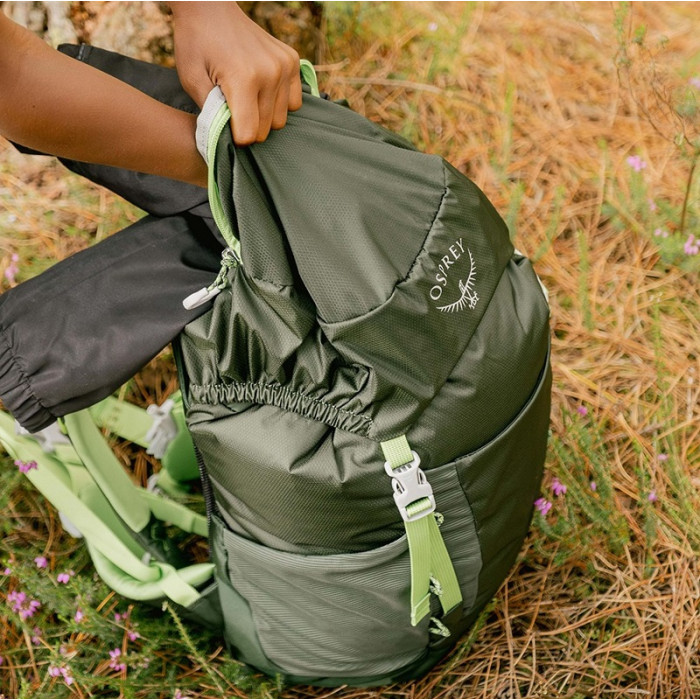 Дитячий рюкзак Osprey Jet 18 green canopy/limeline green (009.3893)