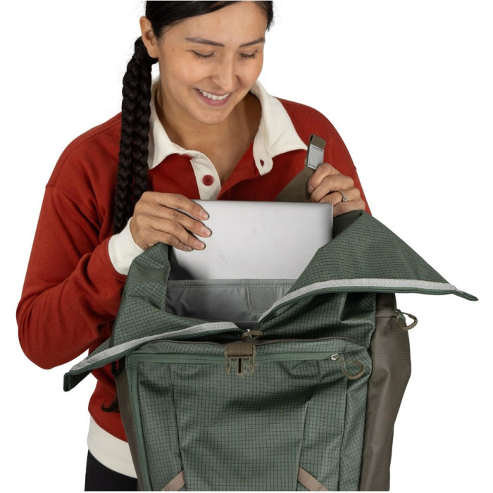 Рюкзак Osprey Transporter Roll Top pine leaf/earl grey (009.3920)