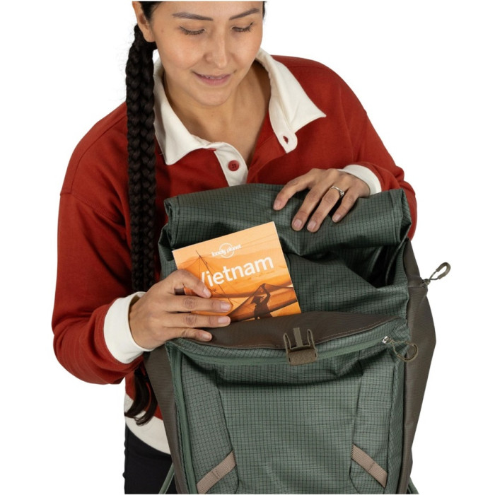 Рюкзак Osprey Transporter Roll Top pine leaf/earl grey (009.3920)