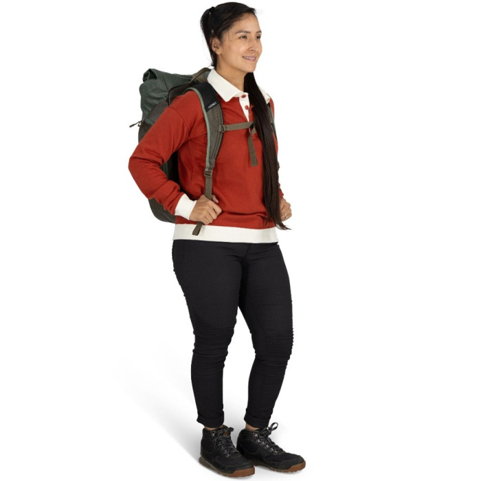Рюкзак Osprey Transporter Roll Top pine leaf/earl grey (009.3920)