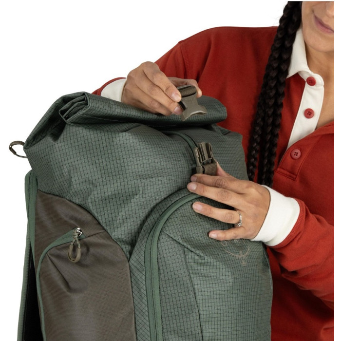 Рюкзак Osprey Transporter Roll Top pine leaf/earl grey (009.3920)