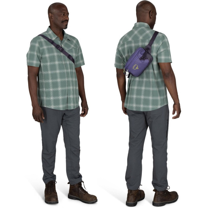 Сумка на пояс Osprey Transporter Waist Pack raven black (009.3929)