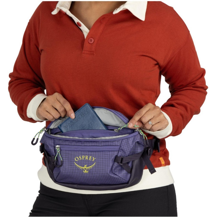 Сумка на пояс Osprey Transporter Waist Pack raven black (009.3929)