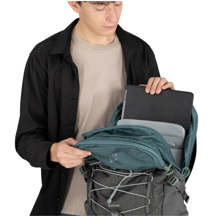 Рюкзак Osprey Quasar 26 cascade blue/coal grey heather (009.3934)