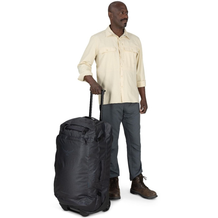 Сумка на колесах Osprey Transporter Wheeled Duffel 90 raven black/black (009.3973)