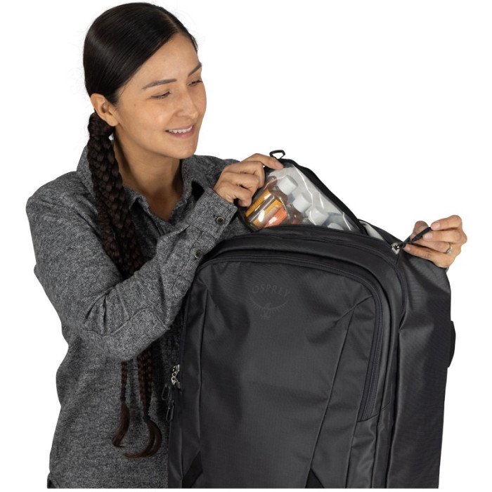 Сумка на колесах Osprey Transporter Wheeled Carry-On 38L blue flame/nocturnal blue (009.3977)