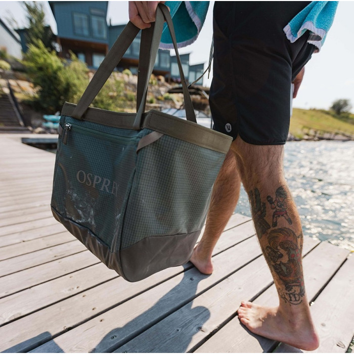 Сумка Osprey Transporter Gear Tote 28 blue flame/nocturnal blue (009.3983)