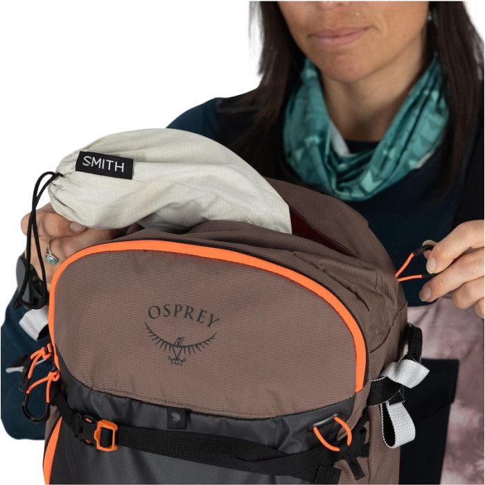 Рюкзак жіночий Osprey Sopris 25 magma brown/raven black (009.4100)