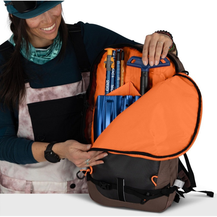 Рюкзак жіночий Osprey Sopris 25 magma brown/raven black (009.4100)