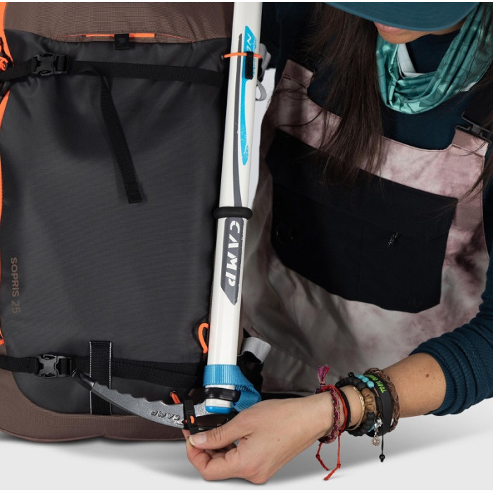 Рюкзак жіночий Osprey Sopris 25 magma brown/raven black (009.4100)