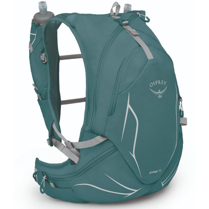 Рюкзак-жилет жіночий Osprey Dyna 15 cascade blue/silver lining - WM/L (009.4107)