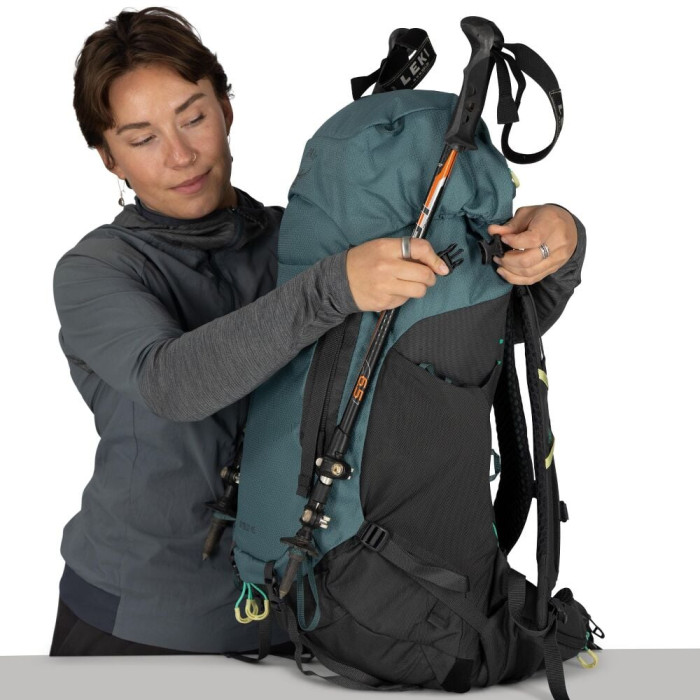 Рюкзак жіночий Osprey Kyte LT 45 graphite purple (009.4400)
