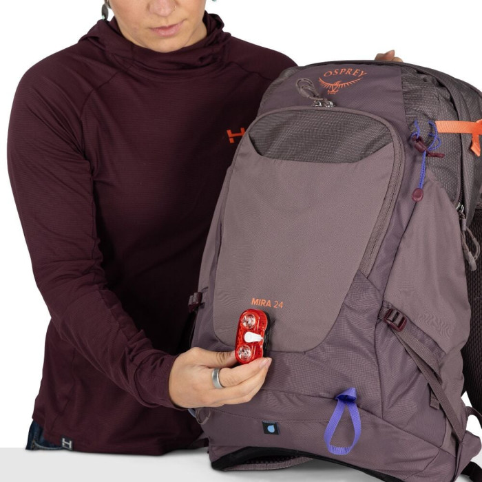 Рюкзак жіночий Osprey Mira 24 graphite purple (009.4420)