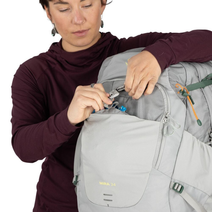 Рюкзак жіночий Osprey Mira 34 graphite purple (009.4422)