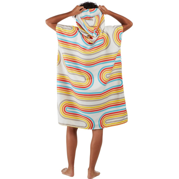Полотенце-пончо PackTowl Poncho, L/XL, Retro Curve (13868)