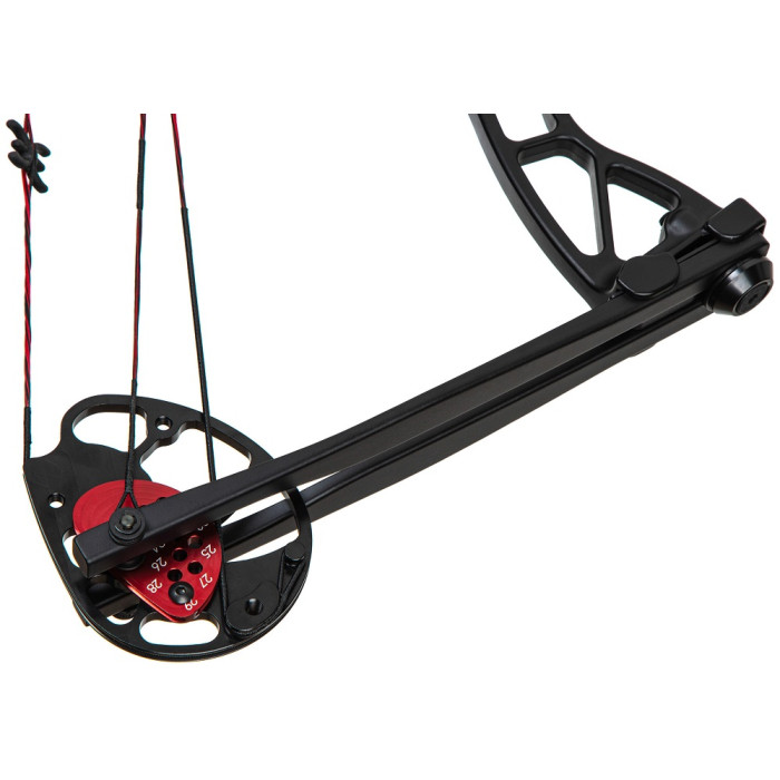 Лук блочный Poe Lang (Ek Archery) Rex 15-55 LBS, black (C0-029B)