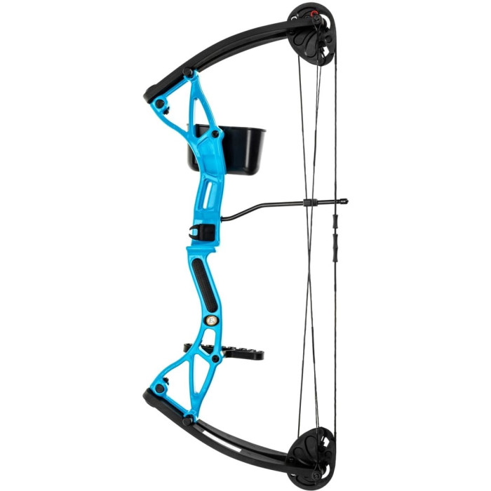 Лук блочний Poe Lang (Ek Archery) Buster Split Limbs 15-29 LBS, blue (CO-034U)