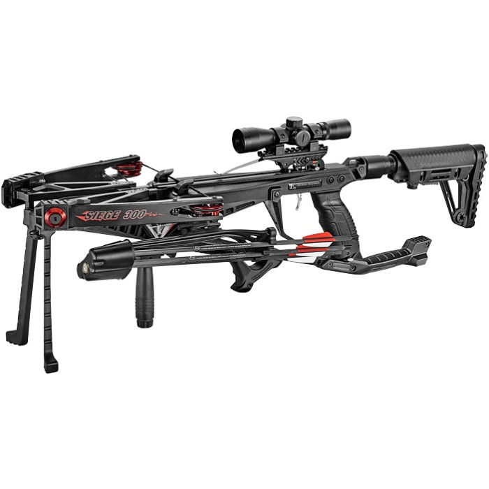 Арбалет блочный Poe Lang (Ek Archery) Cobra System Siege 300 XBOW-40LB, black (CR-120BP-40)
