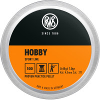 Пульки RWS Hobby 0,45 г, 500 шт, кал. 4,5 мм (2136406)