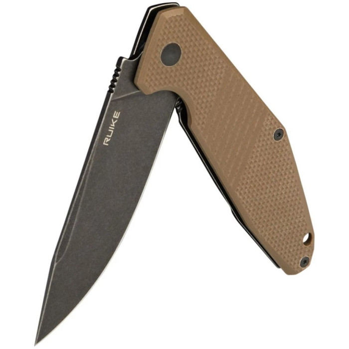Ніж складаний Ruike D191-W, (9.2 см) 8Cr13Mov / G10 + steel 420 коричневий (D191-W)
