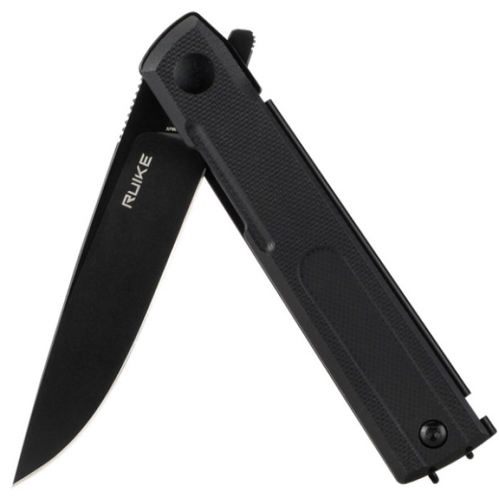 Ніж складаний Ruike D712-B, (7.7 см) 8Cr13MoV / G10 чорний (D712-B)