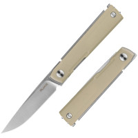 Нож складной Ruike D712-T, (7.7 см) 8Cr13MoV / G10 белый (D712-T)