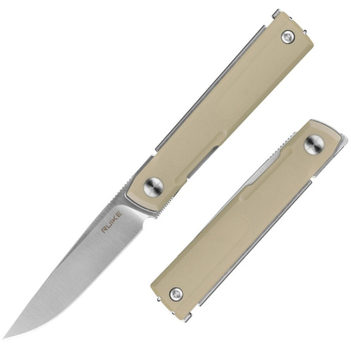 Нож складной Ruike D712-T, (7.7 см) 8Cr13MoV / G10 белый (D712-T)