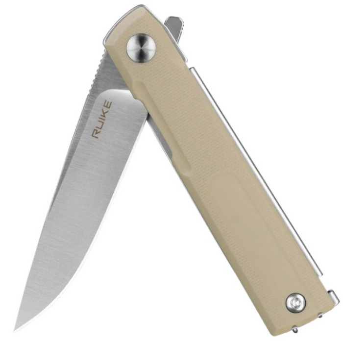 Нож складной Ruike D712-T, (7.7 см) 8Cr13MoV / G10 белый (D712-T)