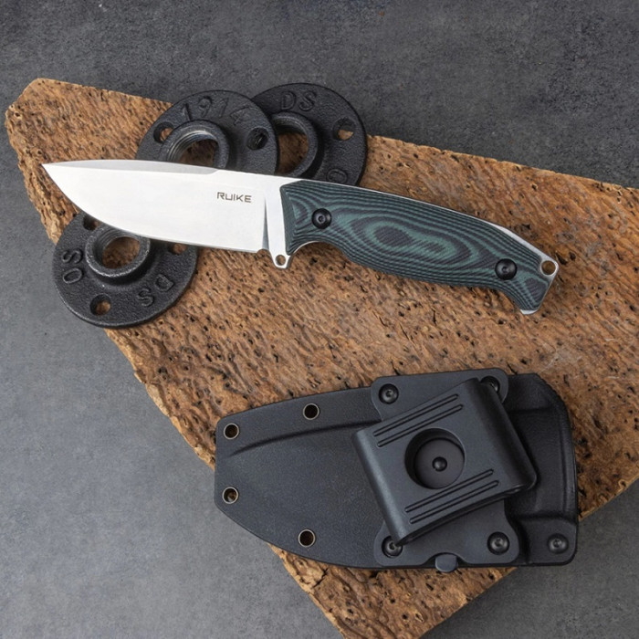 Нож Ruike Jager F118-G, (11 см) 14C28N / G10 зеленый (F118-G)