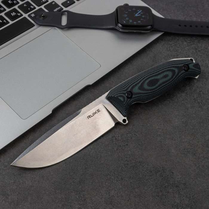 Нож Ruike Jager F118-G, (11 см) 14C28N / G10 зеленый (F118-G)