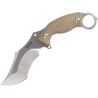 Нож Ruike F181-W, (11.5 см) 14C28N / G10 песочный (F181-W)