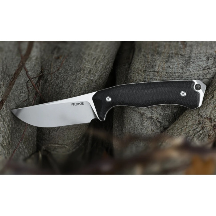 Ніж Ruike F186-MB, (11.8 см) D2 / Micarta чорний (F186-MB)