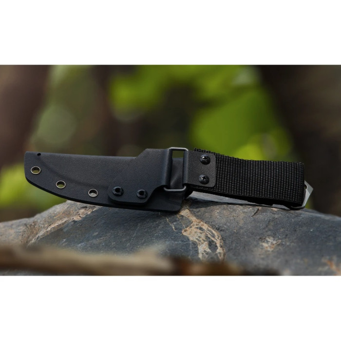 Ніж Ruike F186-MB, (11.8 см) D2 / Micarta чорний (F186-MB)