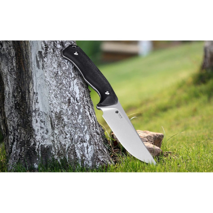 Ніж Ruike F186-MB, (11.8 см) D2 / Micarta чорний (F186-MB)