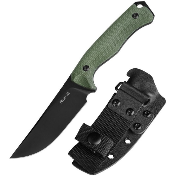 Ніж Ruike F186-MG, (11.8 см) D2 / Micarta зелений (F186-MG)