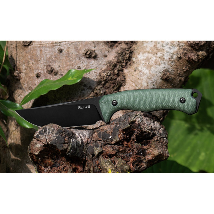 Ніж Ruike F186-MG, (11.8 см) D2 / Micarta зелений (F186-MG)