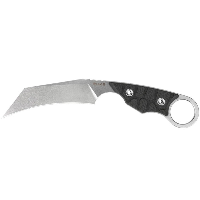 Ніж Ruike FS68, (8.6 см) 14C28N / G10 чорний (FS68)