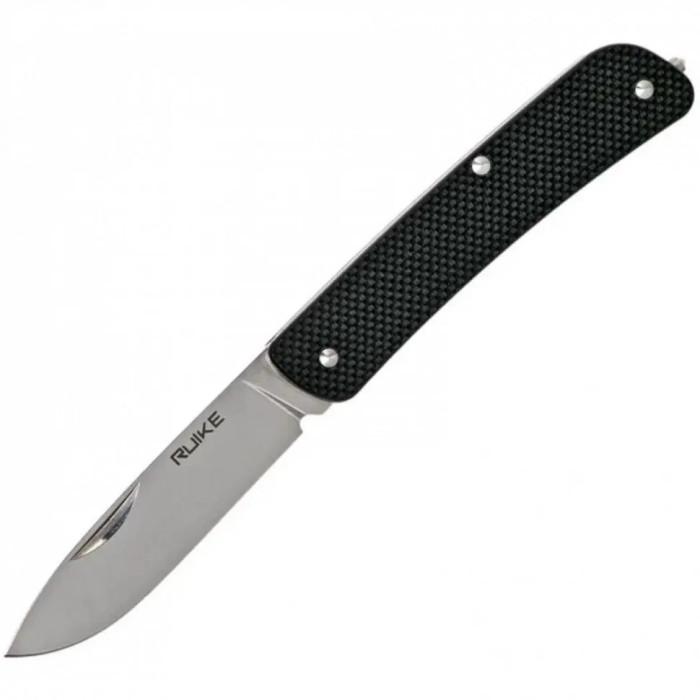 Нож многофункциональный Ruike Criterion L11, (8.5 см) 12C27 / G10 черный, 3 инстр. (L11-B)