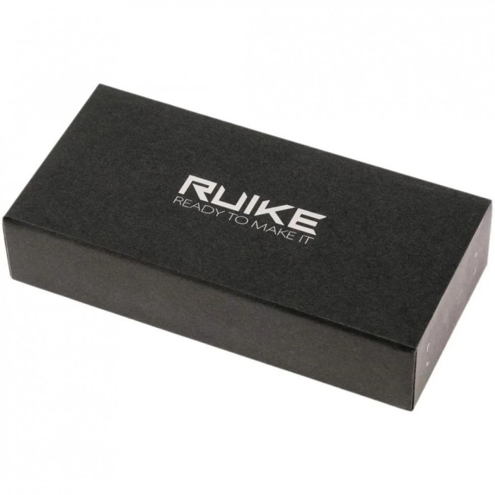 Ніж багатофункціональний Ruike Criterion L11, (8.5 см) 12C27 / G10 коричневий, 3 інстр. (L11-N)