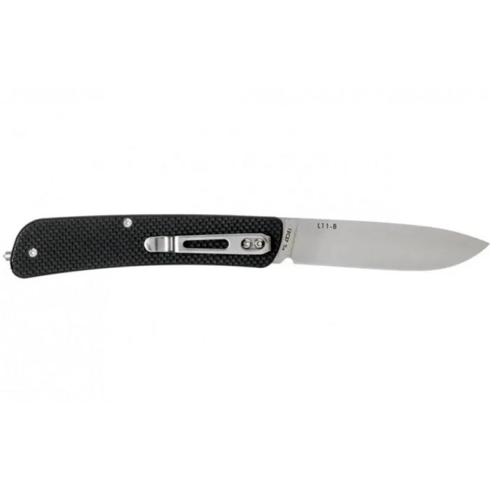 Нож многофункциональный Ruike Criterion L11, (8.5 см) 12C27 / G10 черный, 3 инстр. (L11-B)