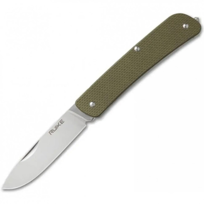 Нож многофункциональный Ruike Criterion L11, (8.5 см) 12C27 / G10 зеленый, 3 инстр. (L11-G)