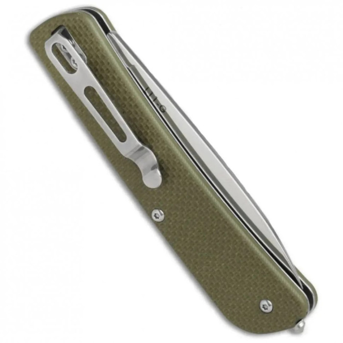 Нож многофункциональный Ruike Criterion L11, (8.5 см) 12C27 / G10 зеленый, 3 инстр. (L11-G)
