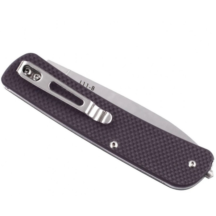 Ніж багатофункціональний Ruike Criterion L11, (8.5 см) 12C27 / G10 коричневий, 3 інстр. (L11-N)
