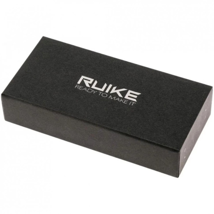 Ніж багатофункціональний Ruike Criterion L31, (8.5 см) 12C27 / G10 чорний, 18 інстр. (L31-B)