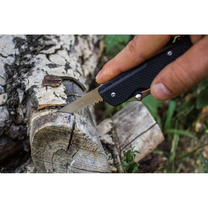Ніж багатофункціональний Ruike Criterion L51, (8.5 см) 12C27 / G10 чорний, 23 інстр. (L51-B)
