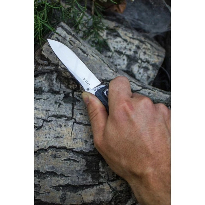 Нож многофункциональный Ruike Trekker LD21-B, (8.5 см) 12C27 / G10 черный, 12 инстр. (LD21-B)