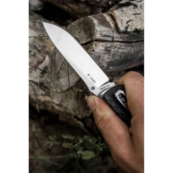 Нож многофункциональный Ruike Trekker LD41-B, (8.5 см) 12C27 / G10 черный, 22 инстр. (LD41-B)