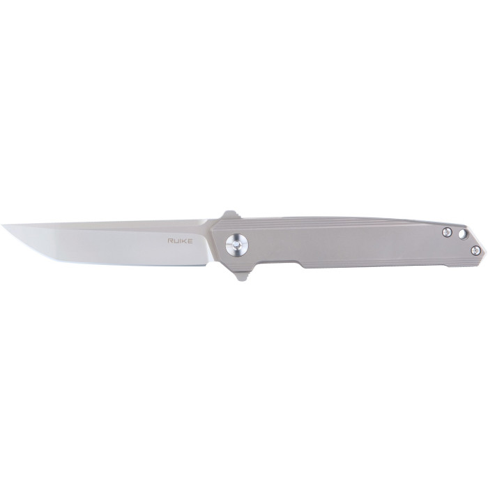 Нож складной Ruike M126-TZ, (9.1 см) steel 154СМ / TC4 (титан) серый (M126-TZ)