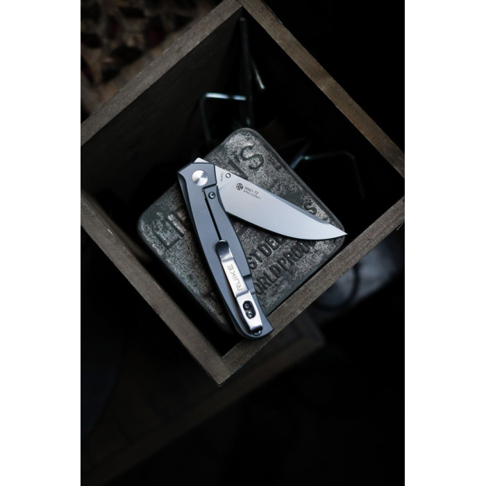Ніж складаний Ruike M661-TZ, (7.4 см) steel 154СМ / G10 чорний (M661-TZ)