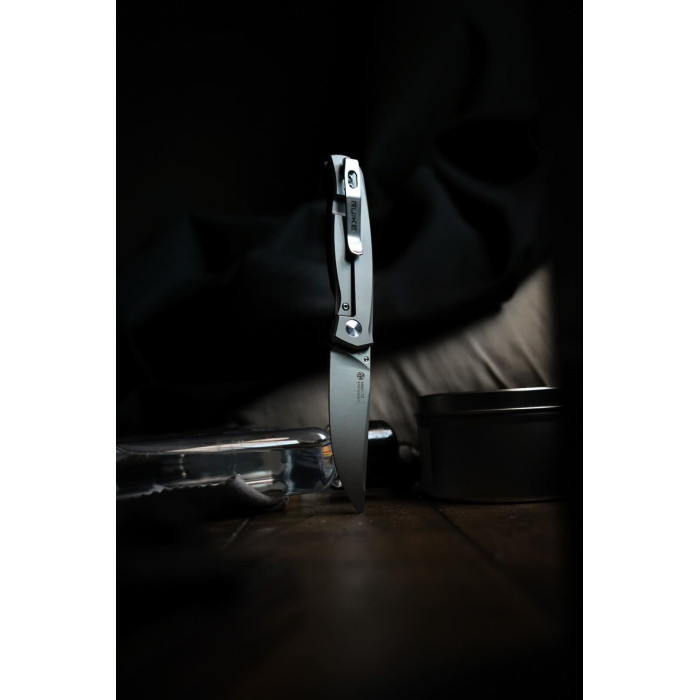 Ніж складаний Ruike M661-TZ, (7.4 см) steel 154СМ / G10 чорний (M661-TZ)